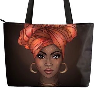 African American Shoulder Handbag, shoulder bad , purse